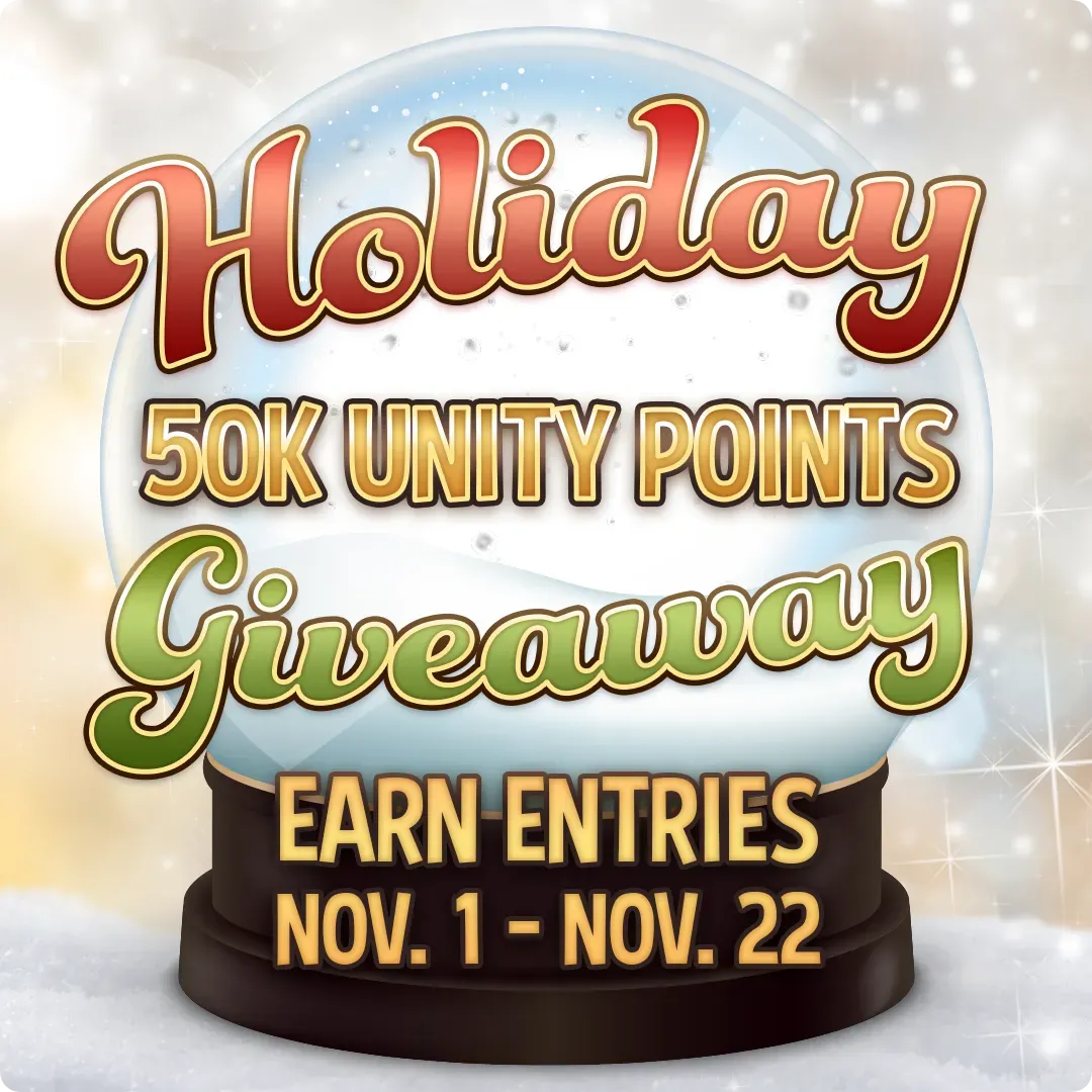 Holiday 50k Unity Points Giveaway