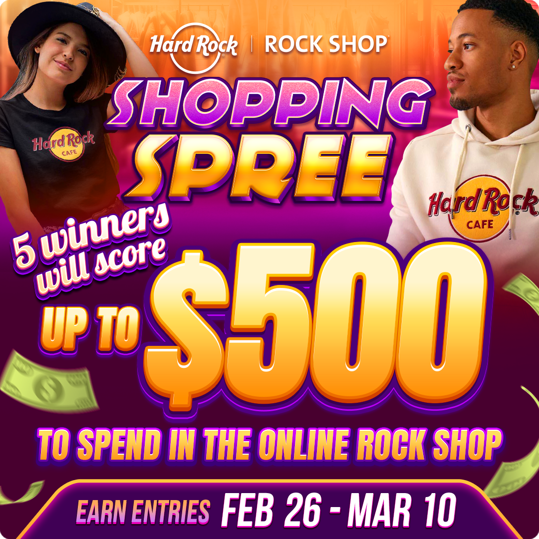 Rock Shop Shopping Spree – CRM