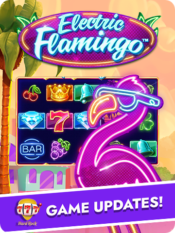 Electric flamingo casino slot game update for jackpot casino by hard rock