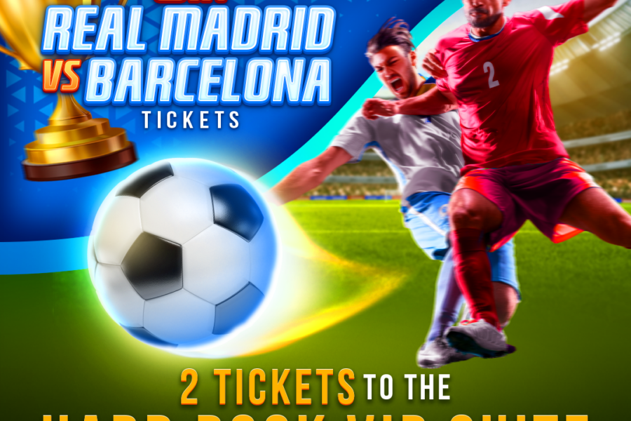 Win vip tickets to real madrid vs barcelona match with hard rock games at metlife stadium