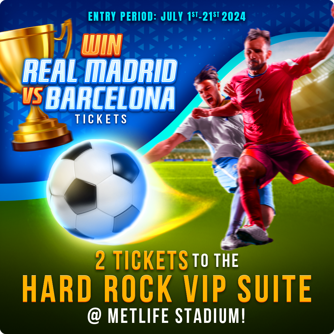 Real Madrid vs Barcelona VIP Ticket Giveaway – CRM