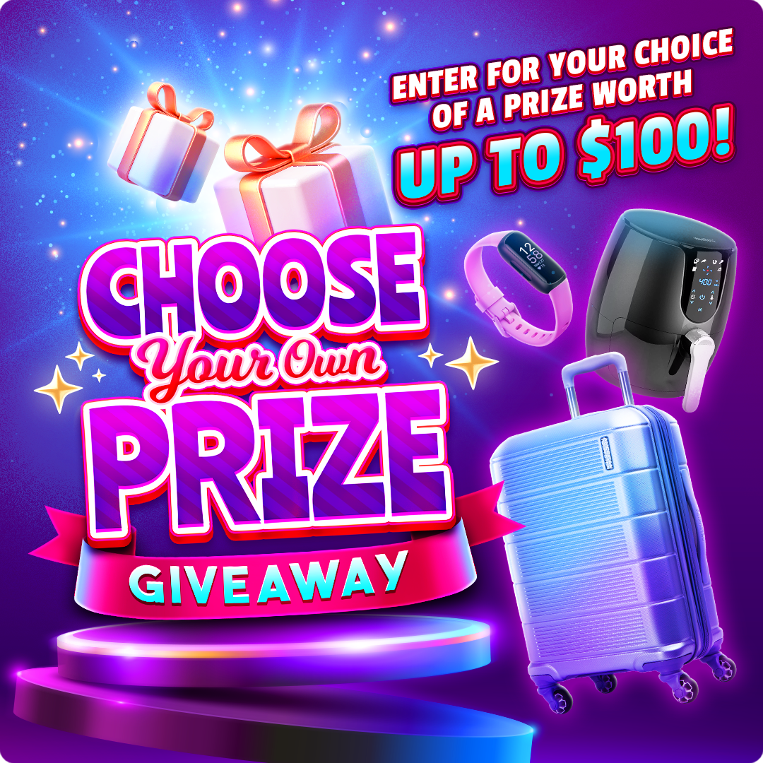 Choose Your Own Prize Giveaway – CRM