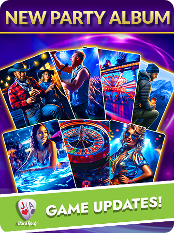 Hard rock games new party album and game updates