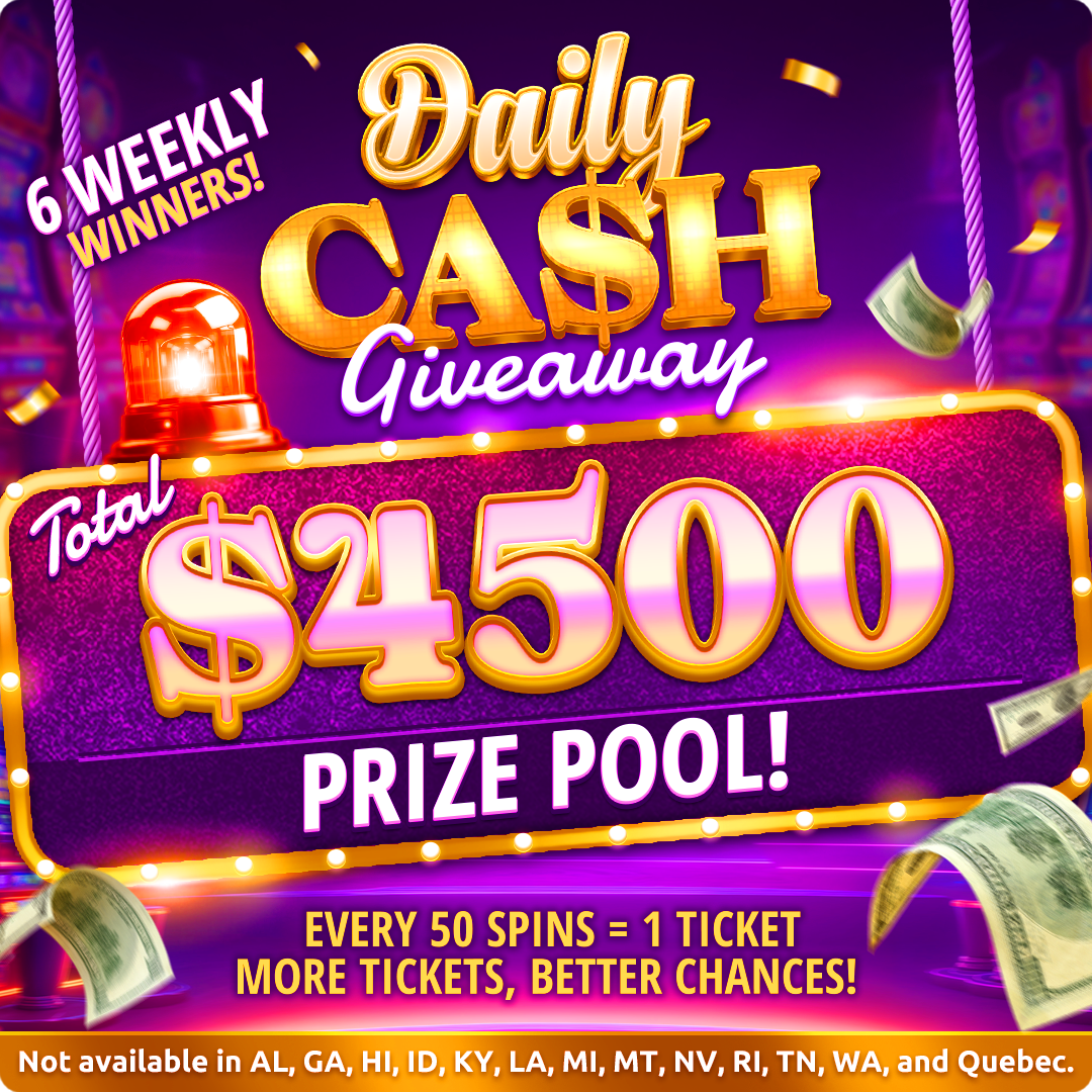 Daily Cash Giveaway