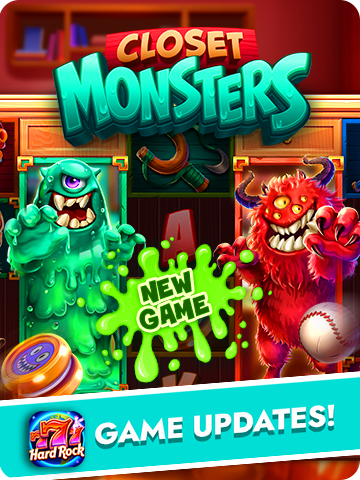 Closet monsters slots game